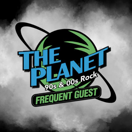 Planet Radio 106.7 logo featuring Brock White-Lyons as a frequent guest comedian and personality.